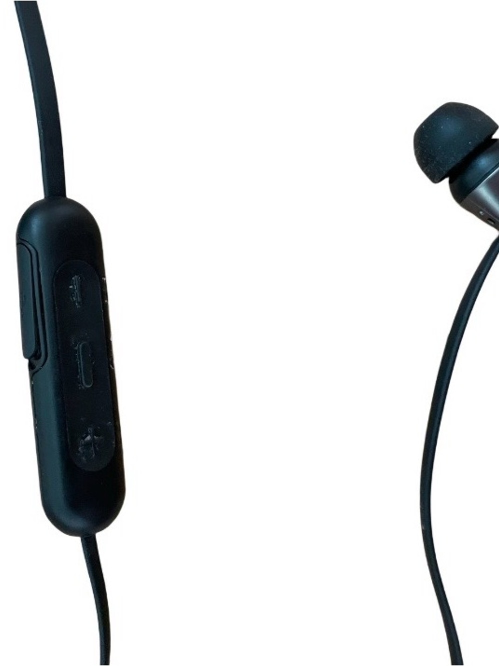 Sony Black Wireless Neckband Earbuds - Picture 2 of 4